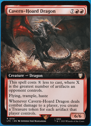 Cavern-Hoard Dragon (Extended Art) The Lord of the Rings NM (506469) ABUGames - Picture 1 of 2