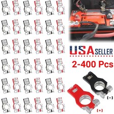 Lot Battery Terminal Connector Top Post Positive Negative Heavy Duty Universal Lot Battery Terminal Connector Top Post Positive Negative Heavy Duty Universal