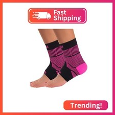 Zensah Ankle Support - Compression Ankle Brace - Great for Running, Soccer, Voll