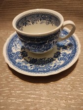 Duo tasse à café 7,3 cm et soucoupe 13 cm Villeroy & Boch modèle Burgenland Bleu