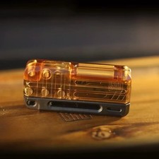 Slider Fidget EDC Decompress Toys PC RlFLE-5 Mechanical Rebound Push Slider Toy