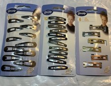 Lot Of 3 Goody Packs Of Hair Clips Barrettes 30 Pieces Total Goody Barrettes NEW