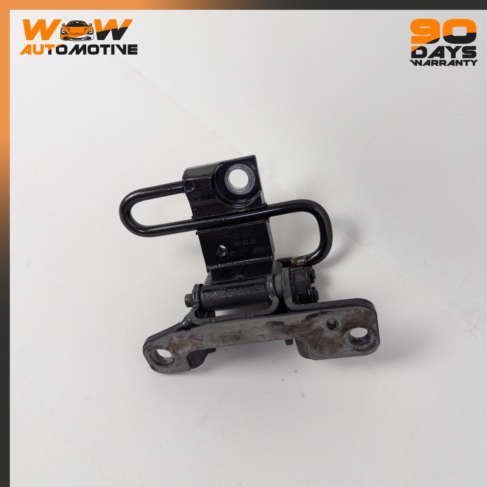 06-13 BENTLEY CONTINENTAL FLYING SPUR REAR LEFT DRIVER SIDE DOOR HINGE BLACK OEM