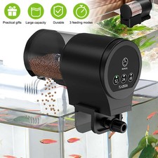 100ML Automatic Fish Food Aquarium Feeder Smart Vacation Timing Feeder 3 Modes