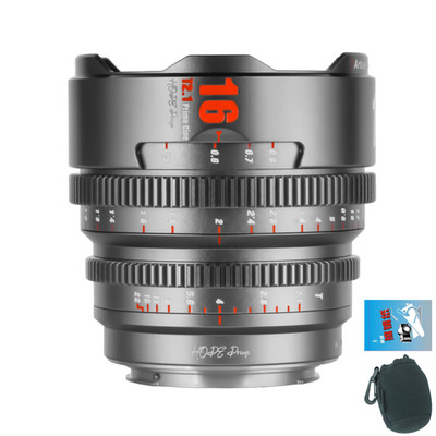 7artisans 16mm S35 Hope Prime T2.1 Cine titanium Lens for CRF RF Rp R9 R8 Camera