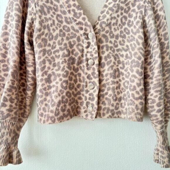 LoveShackFancy Boscom Wool Blend Cardigan Sweater… - image 4