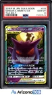 Pokemon 2018 Gengar & Mimikyu GX 038 Tag Team Tag Bolt Japanese GEM MINT PSA 10