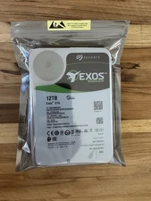 Seagate Exos X16 12TB Enterprise Hard Drive 7200RPM 256MB Cache 3.5” SAS