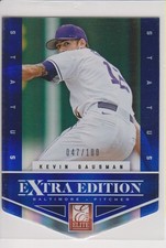 2012 Elite Extra Edition Status Blue Die Cut /100 Kevin Gausman #104