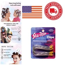 Durable Hot Roller Clips for Electric Rollers Medium Size Ideal for Hair Styling