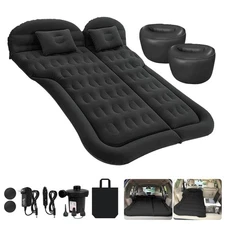 ISWEES Car Bed SUV Air Mattress, Car Air Mattress with Home Power Adapter, El...