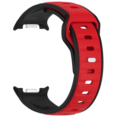 Bracelet sport en silicone bicolore pour Samsung Galaxy Watch8 Classic - Photo 15 sur 64