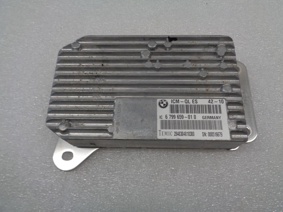 2011 BMW 535i F10 ICM Control Module 6799659-01 OEM AK251155 - Image 3 of 4