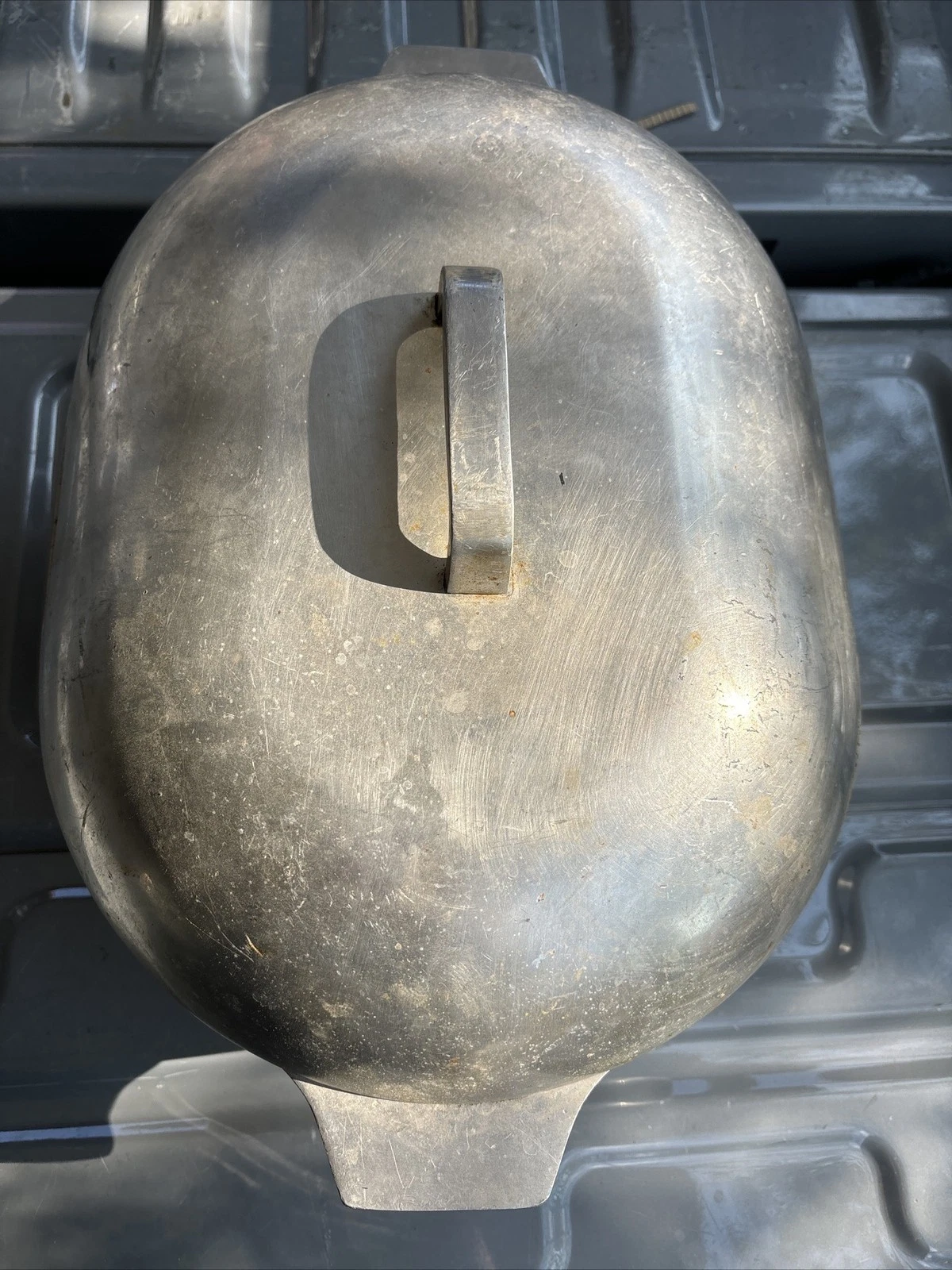 Rare Size Vintage Forever Ware 17 Qt Cast Aluminum Roaster w/ Lid Foreverware