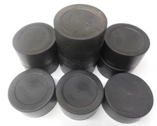 ALLIANCE PLASTICS CLOSED END PIPE CAP RRC-3, RRC-3A, PUSH FIT, LOT OF 10, 3" NPT