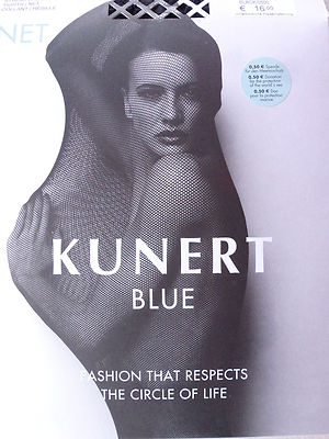 KUNERT BLUE Damen Netzstrumpfhose Strumpfhosen Gr. 36-50 regeneriertes Material