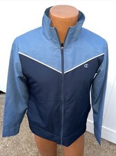 Champion Women  s Med. Full Zip Lined Windbreaker Water Repellent Short Jacket