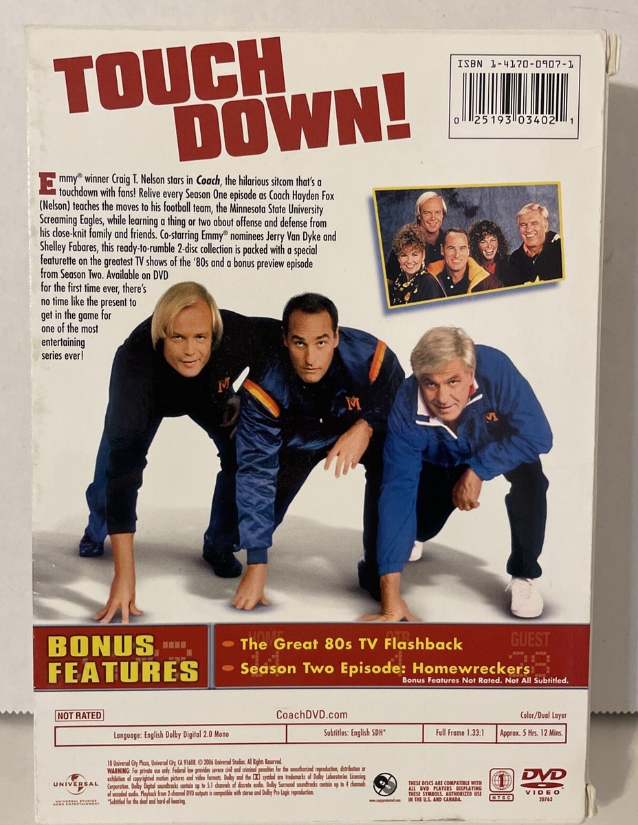 Coach: The First Season (DVD) Television TV Series Comedy Jerry