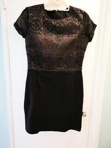 mango suit black dress