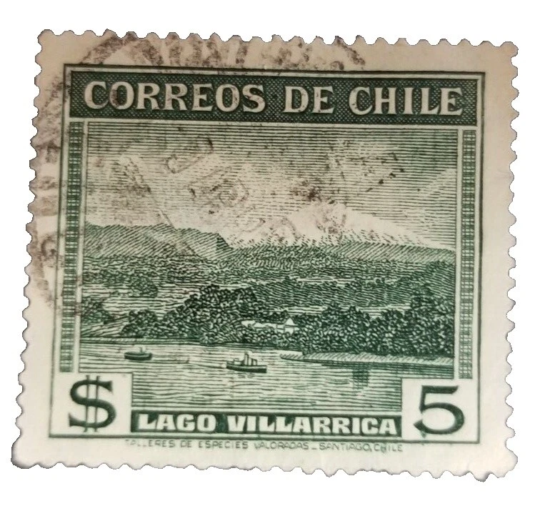 Estampillas de CHILE usado