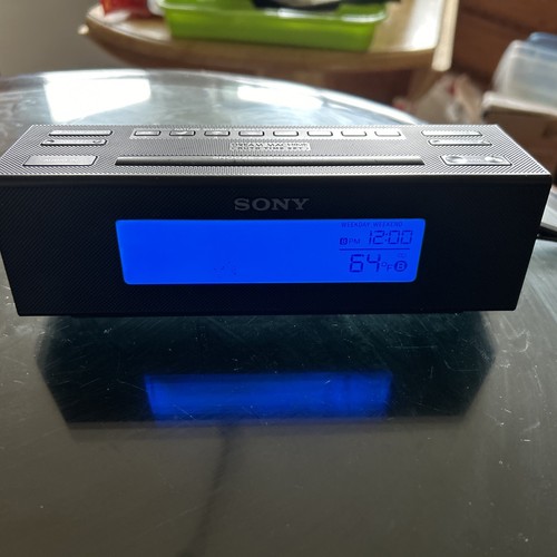 Sony Dream Machine AM/FM Clock Radio Model ICFC707 Works eBay