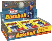2024 Topps Heritage High Number Variations, Chrome, Parallels, and Inserts