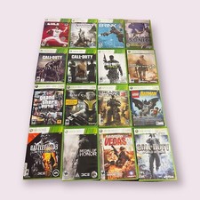 Xbox 360 16 CASES ONLY Lot Bundle "NO GAMES" CALL OF DUTY GTA SONIC BATMAN