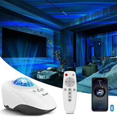 Northern Lights Projector 3 in 1 Aurora Night Mode Light & Sound Machine Speaker