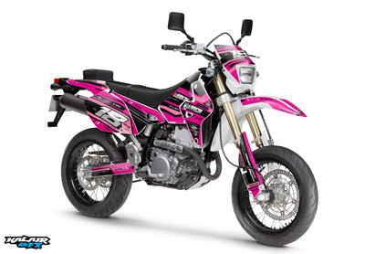 Graphics Kit for Suzuki DRZ400 SM S E (All Years) Warrior Series-Magenta