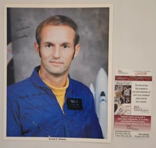 Don Williams Signed 8x10 Photo w/ JSA, NASA, Astronaut