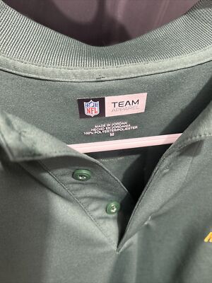 Green Bay Packers Men's Shirt Polo Dress Shirt NFL Sz M | eBay