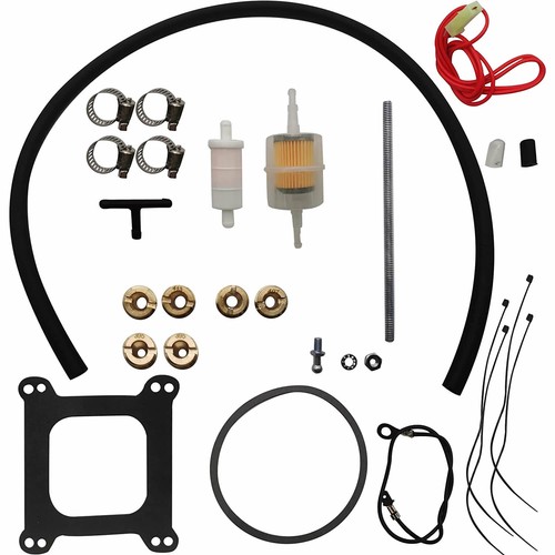 Replace Edelbrock 1406 Performer 600 CFM 4 Barrel Electric Choke Carburetor - Foto 8 di 8