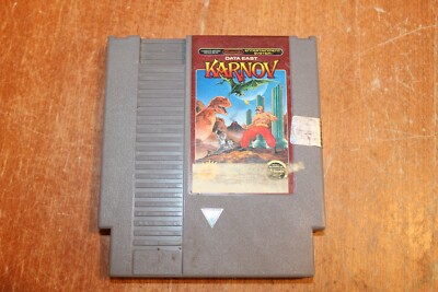 Karnov Nes Cartridge 8-Bit Nintendo Entertainment System OEM Tested