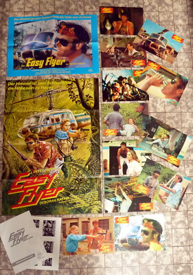 EASY FLYER Peter Fonda 12 AUSHANGFOTOS + A1-FILMPOSTER ´83 Dance of the Dwarfs