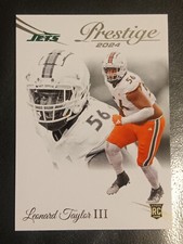 2024 Panini Prestige ⭐Rookies⭐ #364 Leonard Taylor III (RC) New York Jets