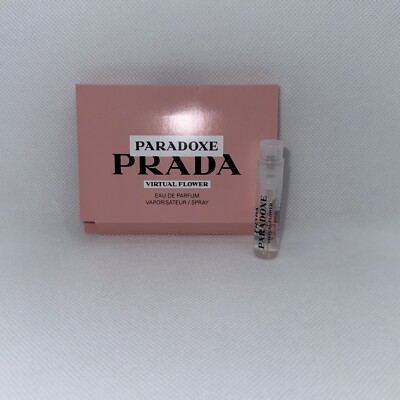 PARADOXE PRADA VIRTULL FLOWER By PRADA 0.04oz / 1.2ml ea EDP Spray Sample NEW