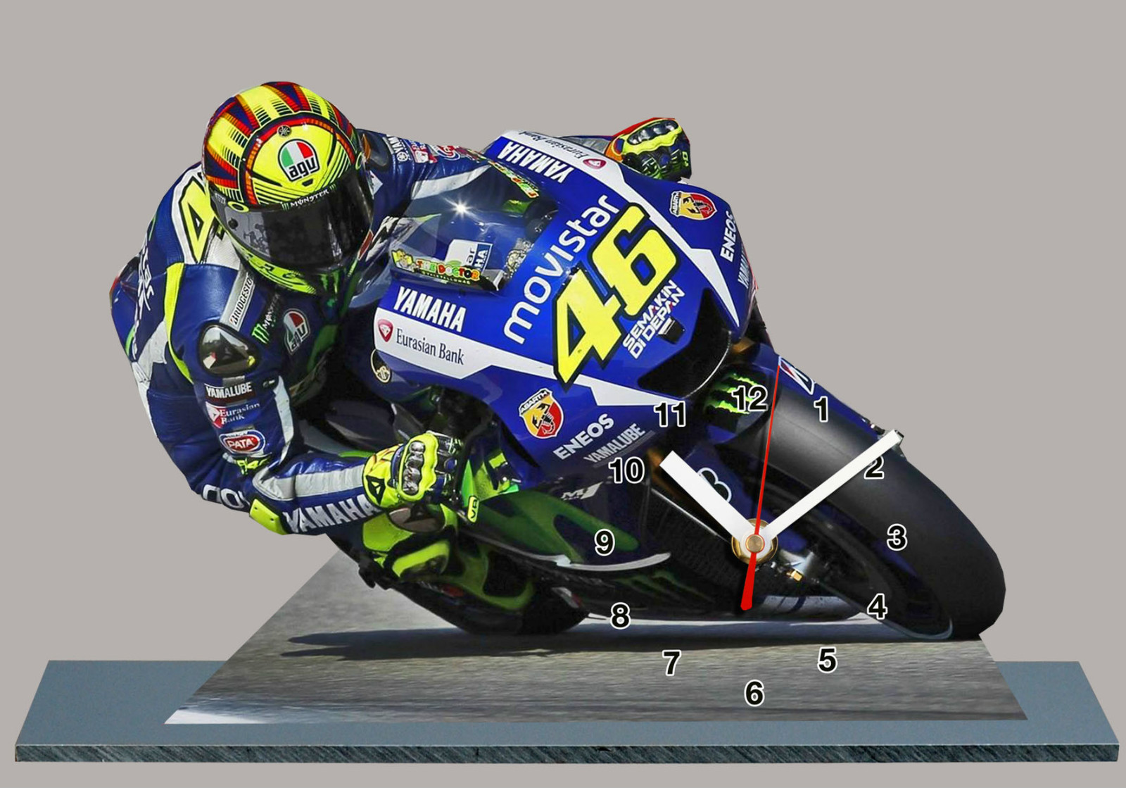 Miniature Yamaha Moto GP-09 Valentino Rossi l'idée cadeau idéale pour motard