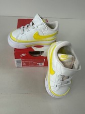 Nike Court Legacy Toddler 3C white opti-yellow DA5382-119