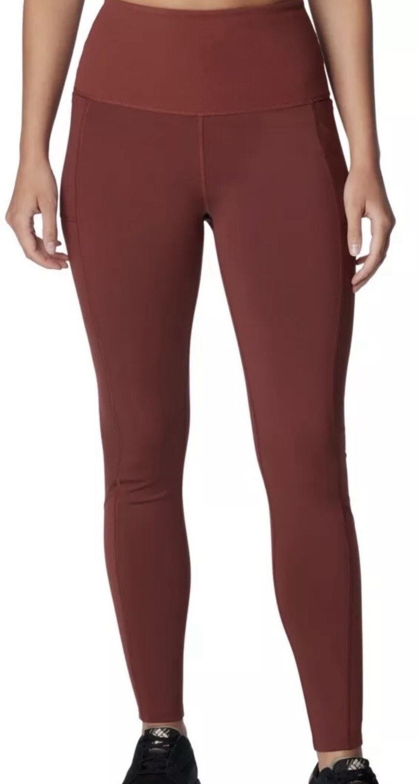 NWT Columbia Uphill Edge High Waist Legging Women’s Size XS Spice Red MSRP $80