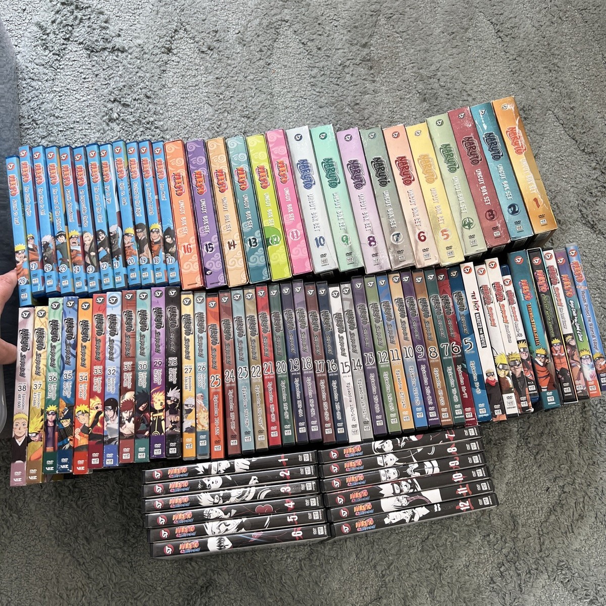 Naruto + Naruto Shippuden Anime Complete Series Set 5-38 Naruto + Naruto Shippuden Anime Complete Series Set 5-38