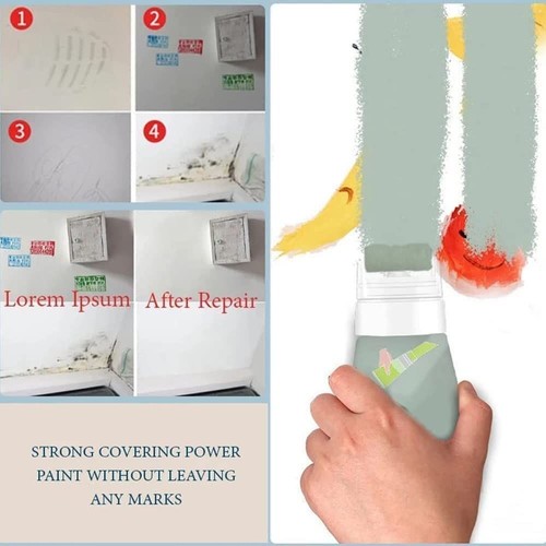 Brush Wall Repair Paste Roller Brush for Small Rolling Brush Wall Latex Paint - Picture 7 of 18