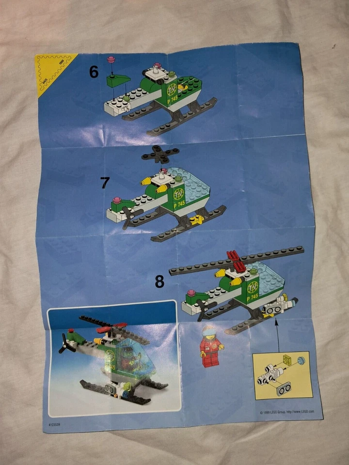 LEGO Town 6425 TV Chopper, photo 4 sur 5