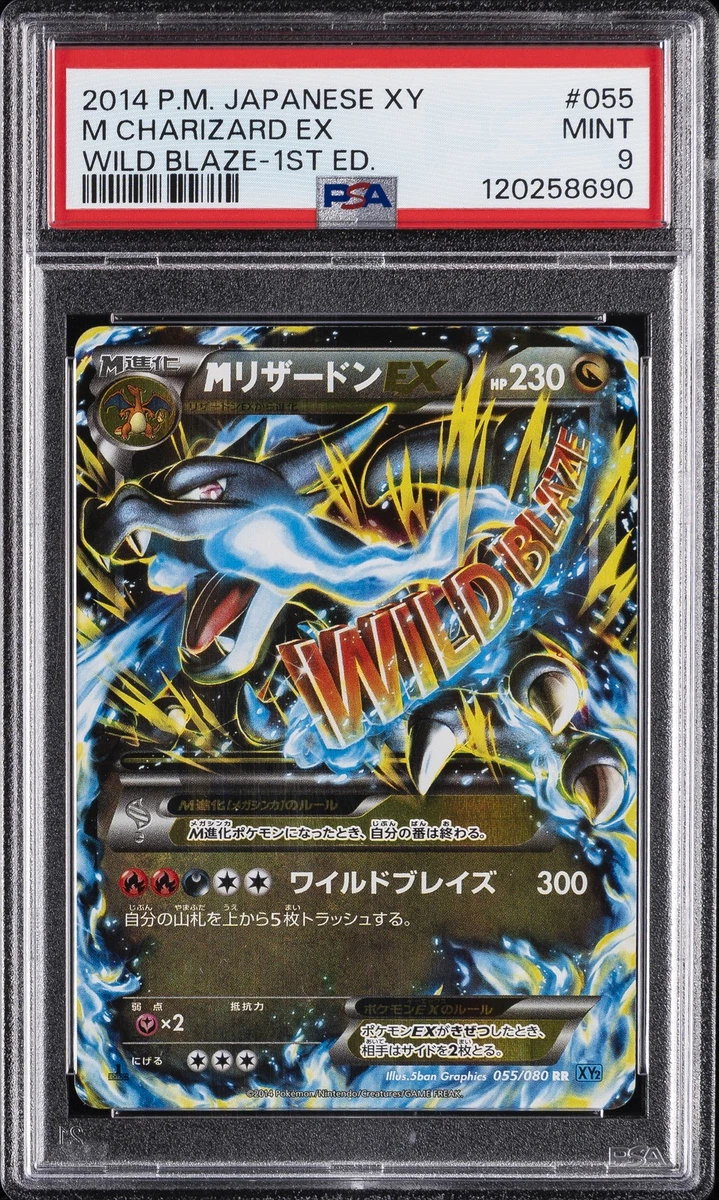 M Charizard EX 055/080 Xy2: Wild Blaze for sale | eBay