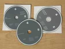 Apple / Mac OS X Version 10.4.4 Install Discs 1 & 2 plus Additional Software Set