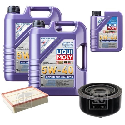 FEBI Inspektionspaket 11L LIQUI MOLY 5W-40 Leichtlauf High Tech für VW LT 28-46
