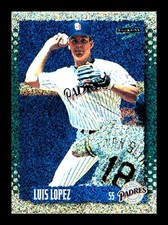1995 Score #117 Luis Lopez Platinum Team Sets San Diego Padres