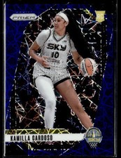 L82,527 - 2024 Panini Prizm WNBA Prizms Blue Velocity #93 Kamilla Cardoso