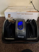 TISSCARE Shiatsu Foot Massager with Heat: FSA HSA Eligible Foot Massager for Neu