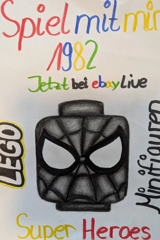 die LEGO SUPERHEROES Minifiguren sind los!