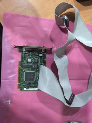 LSI Logic SYMBIOS SYM8751SPE Ultra Wide SCSI Controller Card 348-0038658 W/Cable